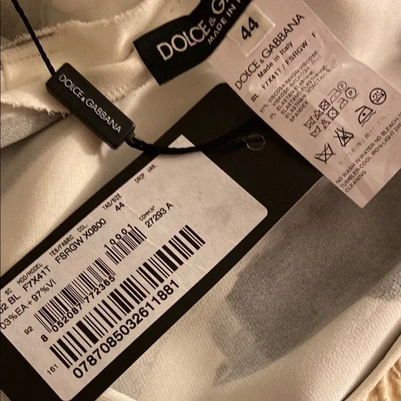 Abstract Black and White Women's Top - Picture 3 of 8